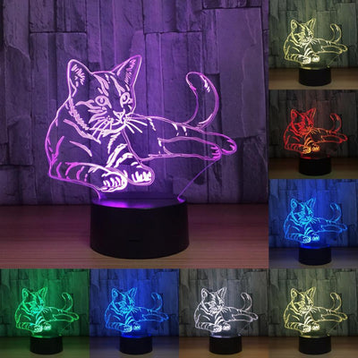 Cat 3D Lamp