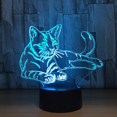 Cat 3D Lamp