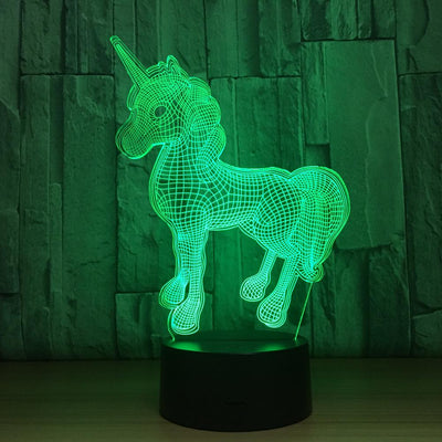 Unicorn 3D Lamp