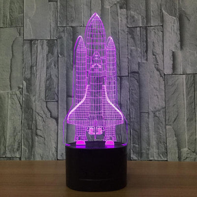 Spaceship 3D Lamp