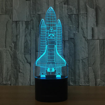 Spaceship 3D Lamp