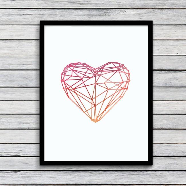 Heart Wall Poster