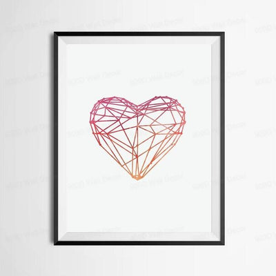 Heart Wall Poster